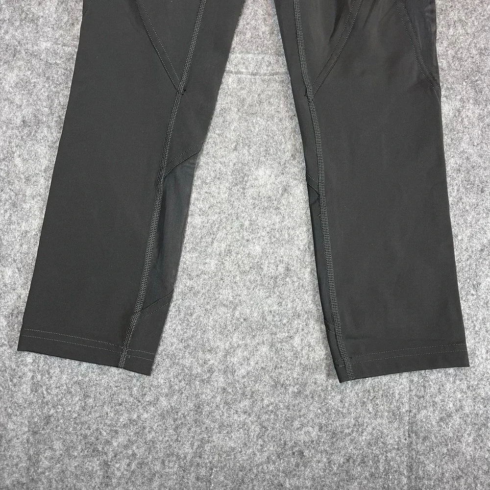 Lululemon‎ Youth Leggings Spell out Waistband Elastic Stretch Pull On Size 2